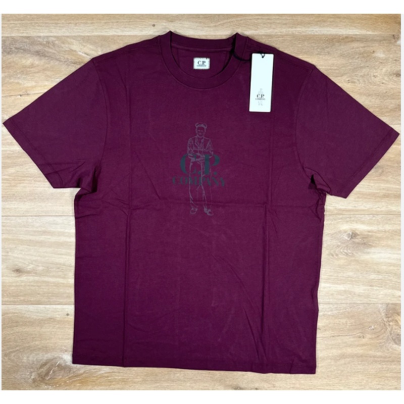 C.P. Company British Sailor T-Shirt Purple Medium