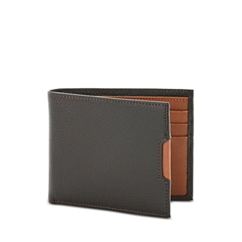 The Men's Store At Private label Mens Bifold Wallet One Size BROWN