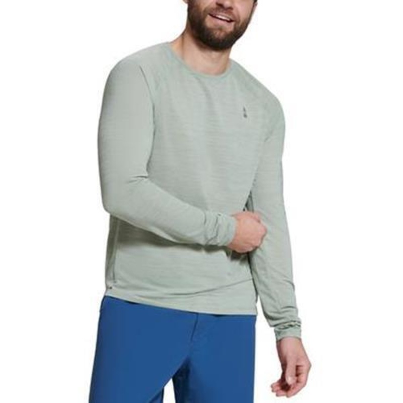 BASS OUTDOOR Men's Path Long-Sleeve T-Shirt Seagrass XXL