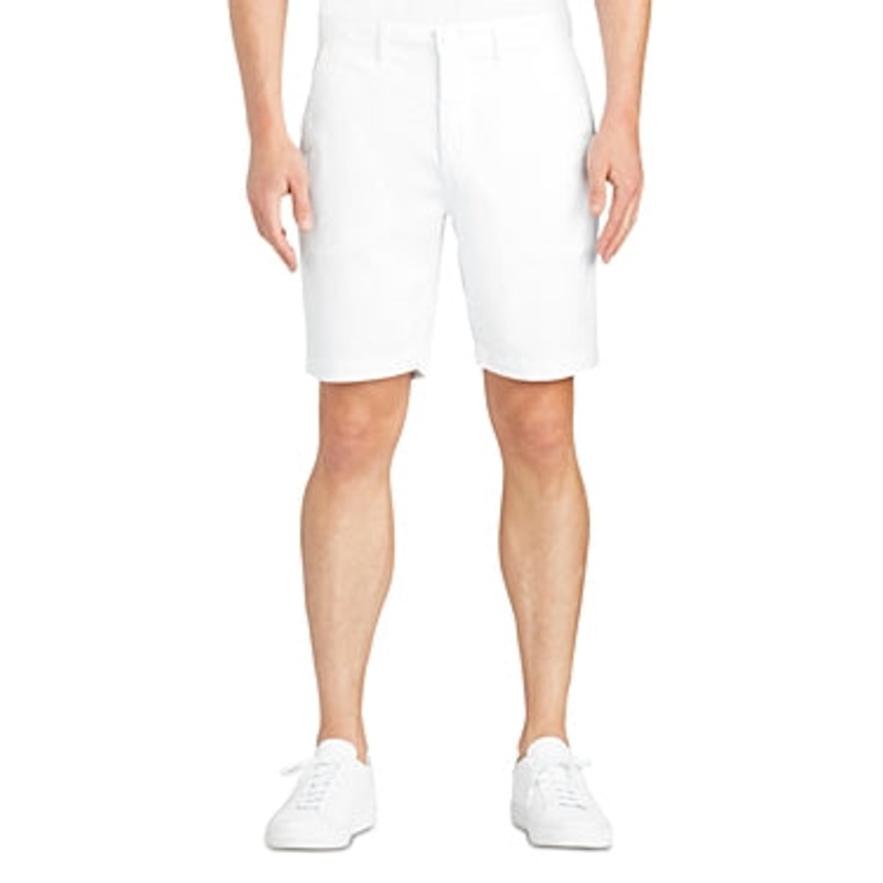 Monfrre Mens Classic fit Chinos Shorts 31 White Solid