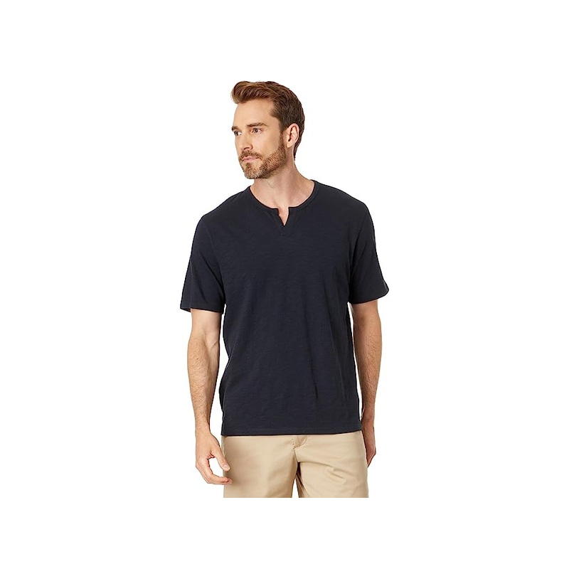 Vince Mens Regular fit Short Sleeve T-Shirt Shirt XL Blue Solid