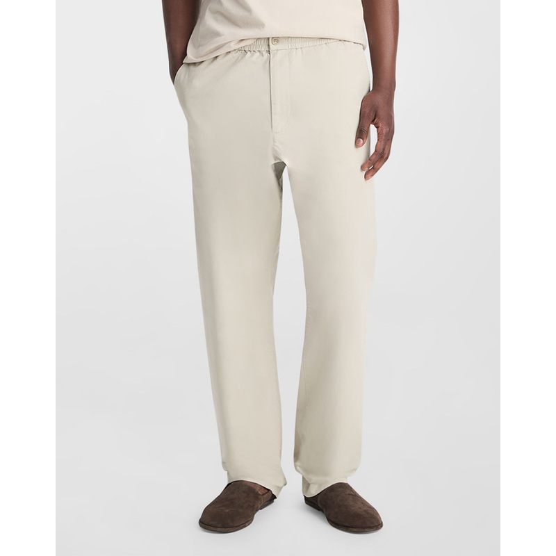Vince Mens Relaxed Fit Casual Beach Pants XL Beige Solid