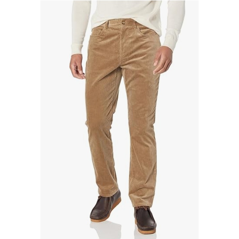 Vince Mens Wide Wale Corduroy Pants Brown 34 x 32