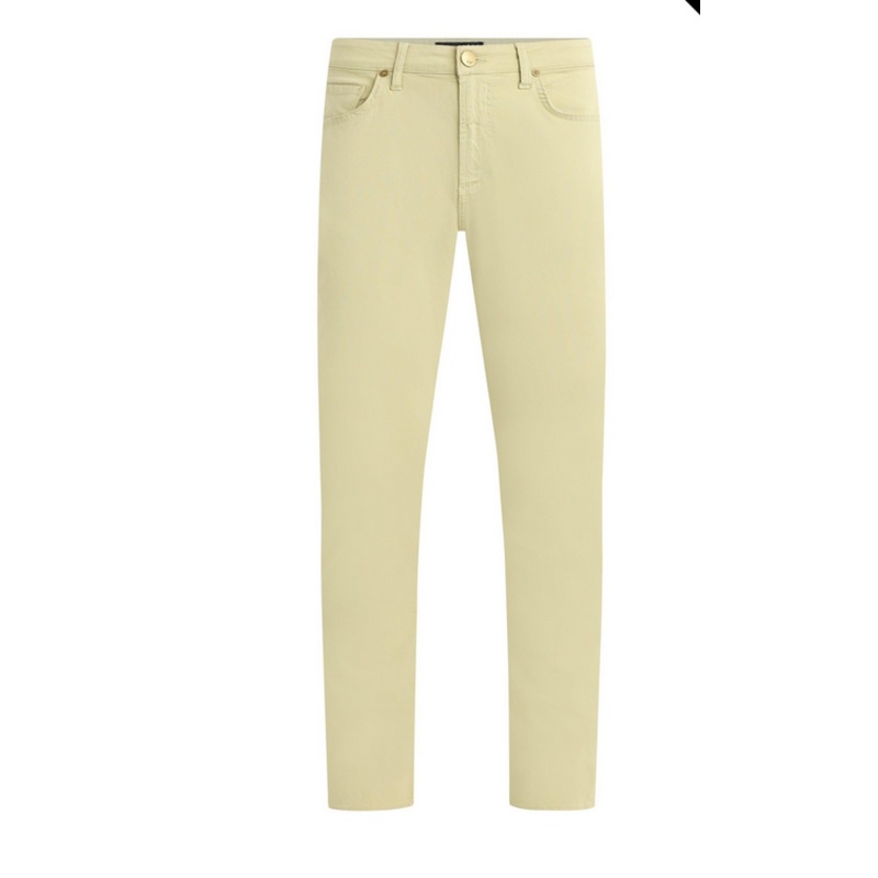 Monfrere Mens Slim fit Jeans 30 / 33 Light Sage Green Solid