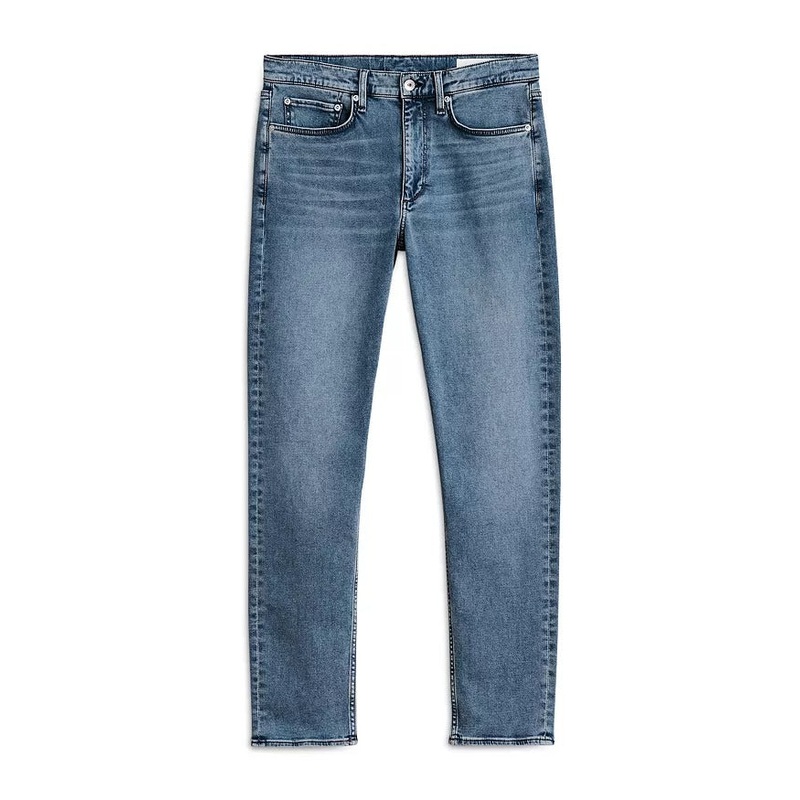 Rag & Bone Mens Slim fit Denim Jeans 34 / 32 Ramsey Blue Solid