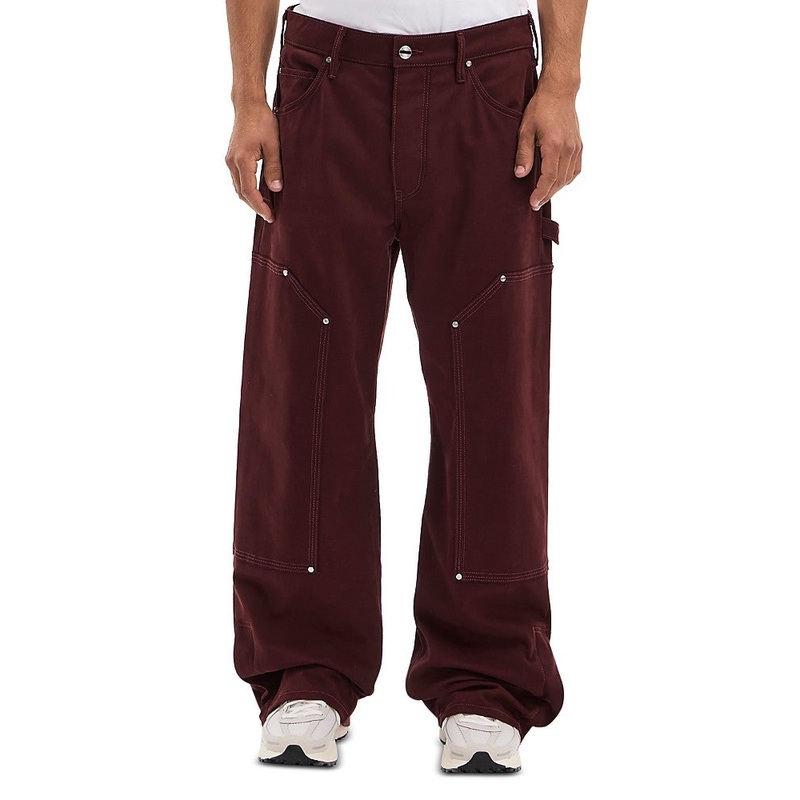 Vayder Mens Regular fit Utility Jacket Pants 33 / 32 Red Solid