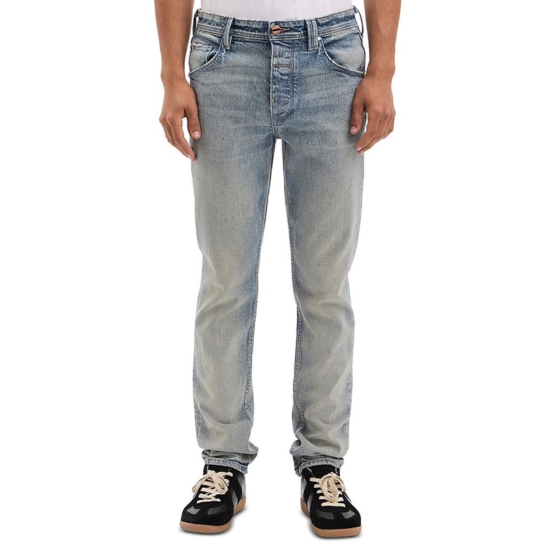 Vayder Mens Straight fit Denim Jeans 30 / 32 Vito  Blue