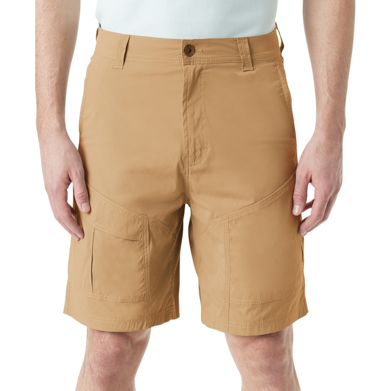 Bass Outdoor Men's All Grounds Triple Needle Stitch Cargo Shorts 30 Brown