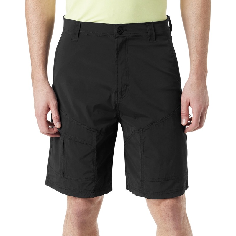 Bass Outdoor Mens Regular fit Cargo Shorts 40 / 9 Black Solid