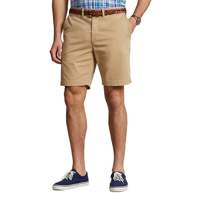 Polo Ralph Lauren Mens Classic fit Chinos Shorts 52 Beige Solid