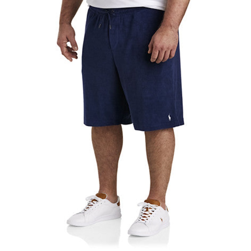 Polo Ralph Lauren Mens Regular fit Drawstring Shorts 2XB  Blue