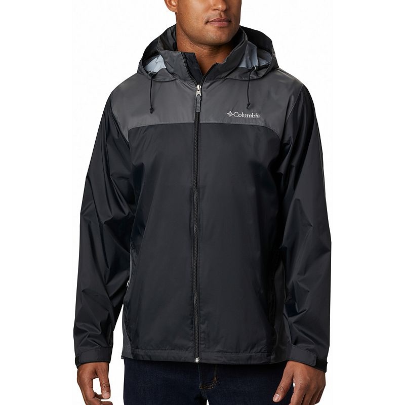 Columbia Mens Regular fit Raincoat Coat Small Grey Waterproof