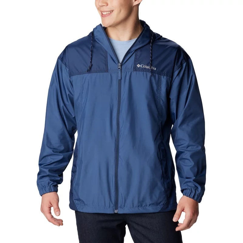 Columbia Mens Regular fit Windbreaker Coat XXL Blue