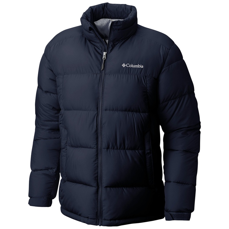 Columbia Sportswear Mens Regular fit Puffer Jacket Coat Large Blue Solid