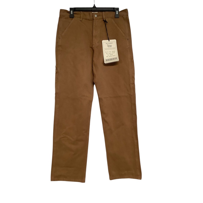 Roy Roger's x Dave's New York Statement Cotton Pants Size 31 / 32 Rustic Brown