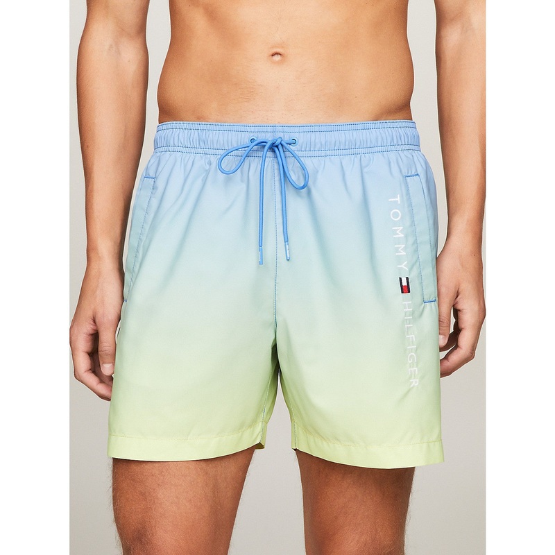 Tommy Hilfiger Mens Regular fit Trunks Swimwear XXL 5 Inseam Blue