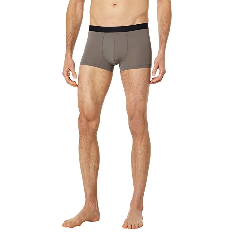 Hanro Mens Classic fit Boxer Briefs Underwear Large Grey