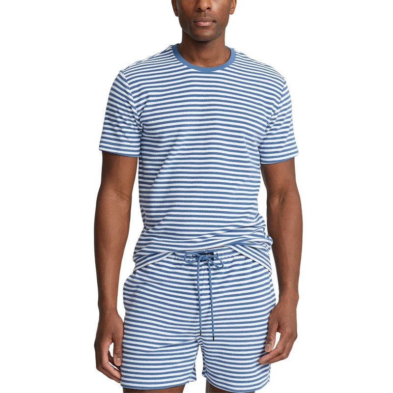 Polo Ralph Lauren Mens Regular fit Crewneck T-Shirt Pajamas XL Blue White