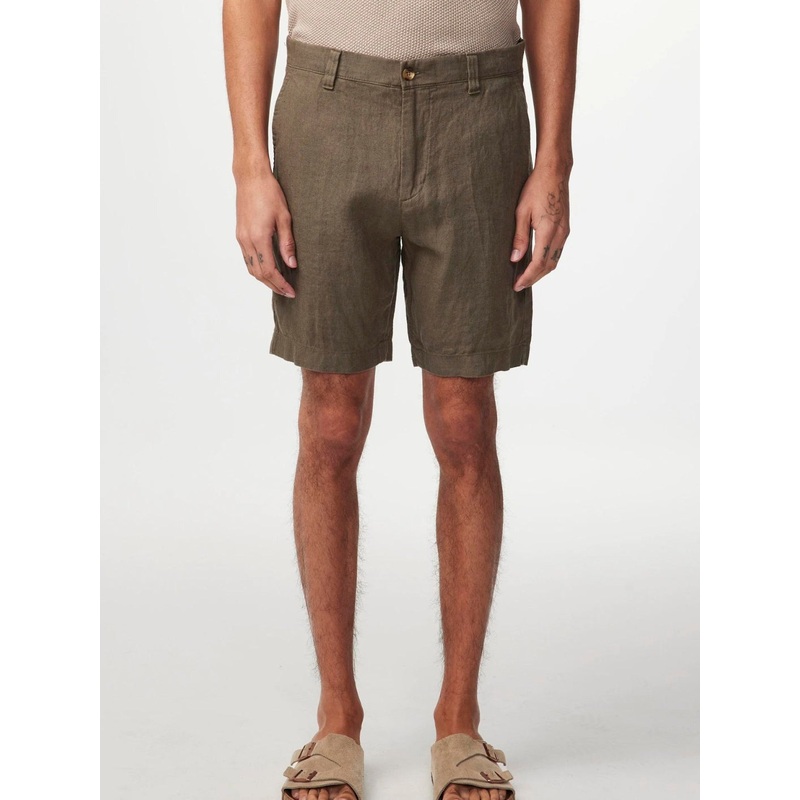 Nn07 Mens Regular fit Crown 1196 Casual Shorts 30 Green Solid