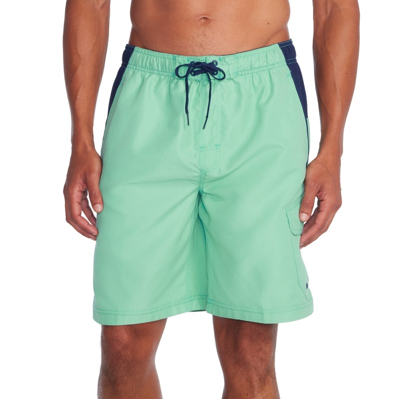 Speedo Mens Regular fit Trunks Swimwear 9 Inseam Small Green