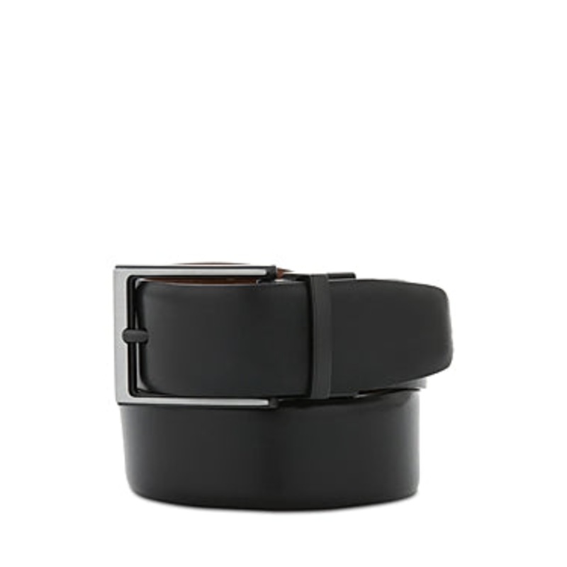 The Men's Store at Bloomingdale's Men's Rivets Swivel Reversible Belt Black 38