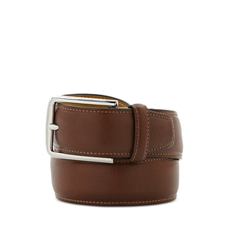 The Men's Store Brown Leather Belt 40