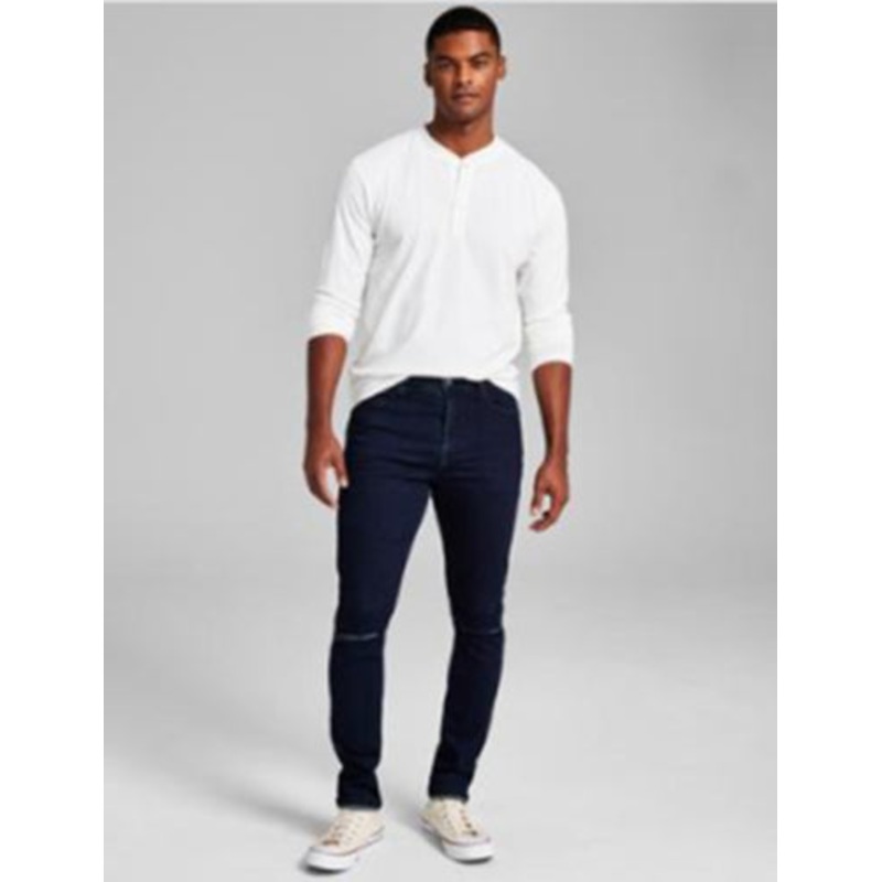 And Now This Men's Pearson Skinny-Fit Stretch Jeans Dark Wash Blue 30 x 32