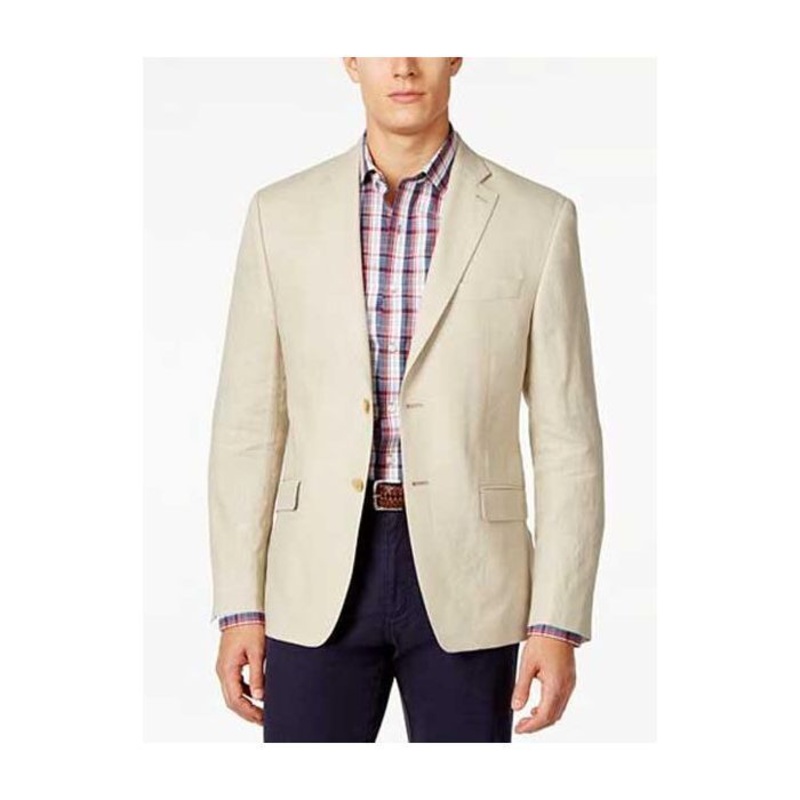 CLUB ROOM Men's Classic-Fit Solid Sport Coat Tan 36S