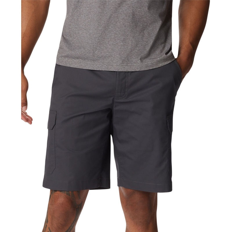 Columbia Men's Regular Fit Casual Rapid Rivers Shorts Grey 10 Inseam 42