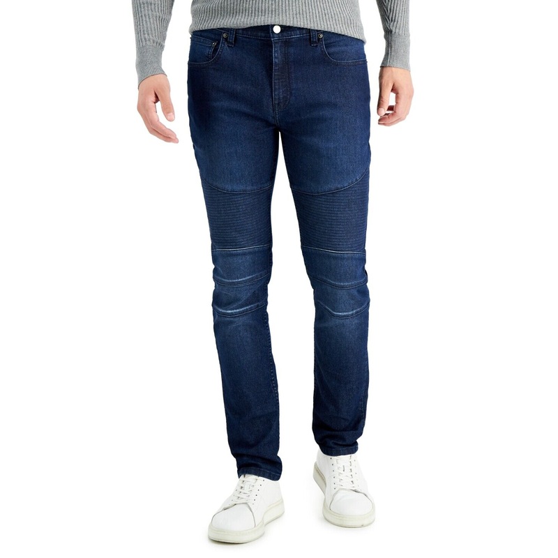 Inc International Concepts Men's Skinny-Fit Dark Wash Jeans 32 x 32