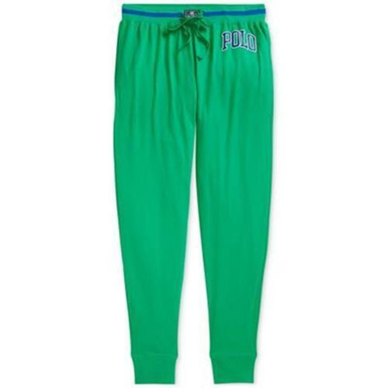Polo Ralph Lauren Mens Logo Sleep Joggers Mayan Green Small