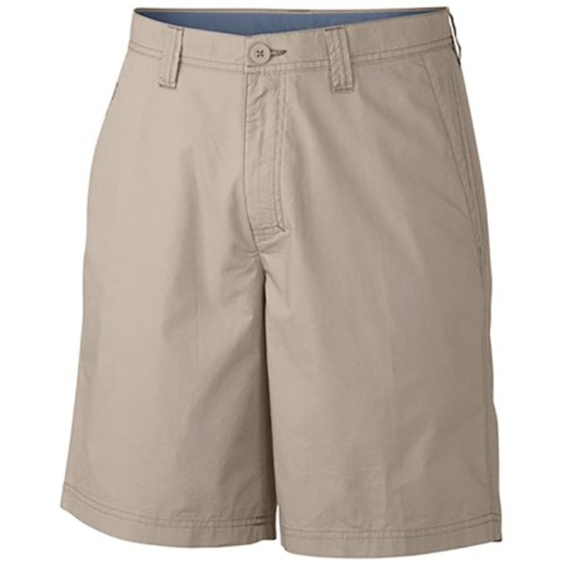 Columbia Mens Regular fit Casual Shorts 42 / 10 Beige Solid