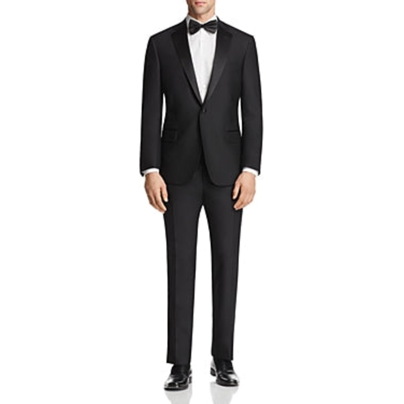 Hart Schaffner Marx New York Regular Fit Tuxedo Jacket 40L Black JACKET ONLY