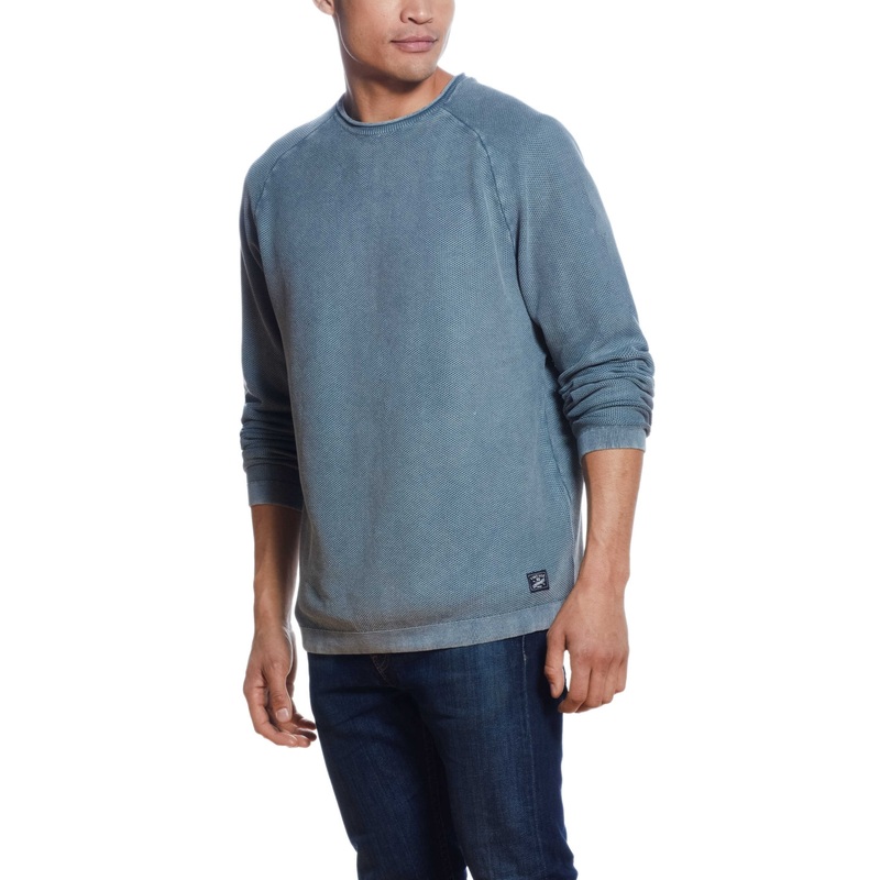 Weatherproof Vintage Mens Regular fit Long Sleeve Crewneck Sweater XXL Blue