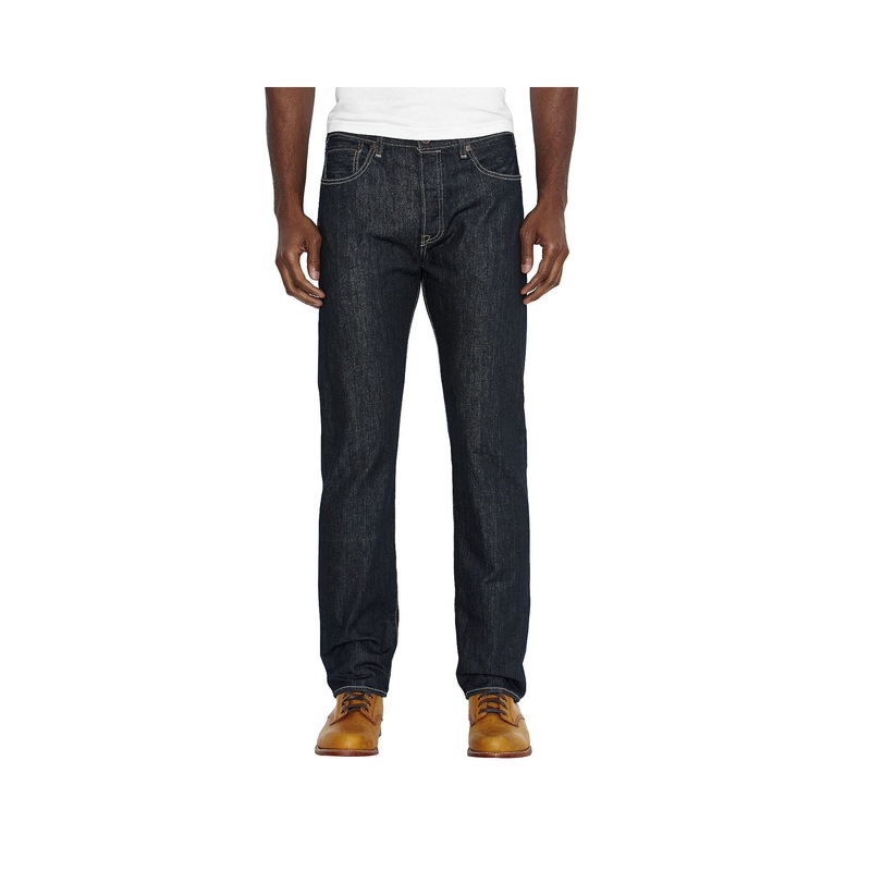 Levi's 501 Mens Regular fit Denim Jeans 36 / 30 Blue Solid