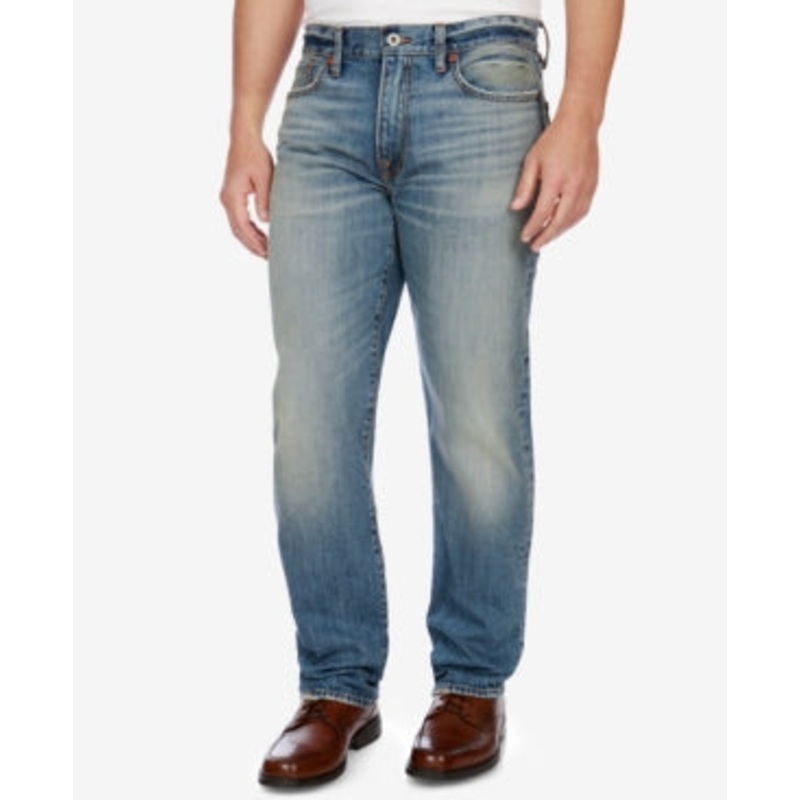 Lucky Brand 363 Mens Regular fit Denim Jeans 38 / 32 Blue Solid