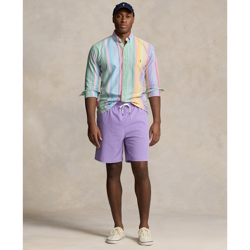 Polo Ralph Lauren Mens Regular fit Swim Trunks Swimwear 2XLT Purple Solid