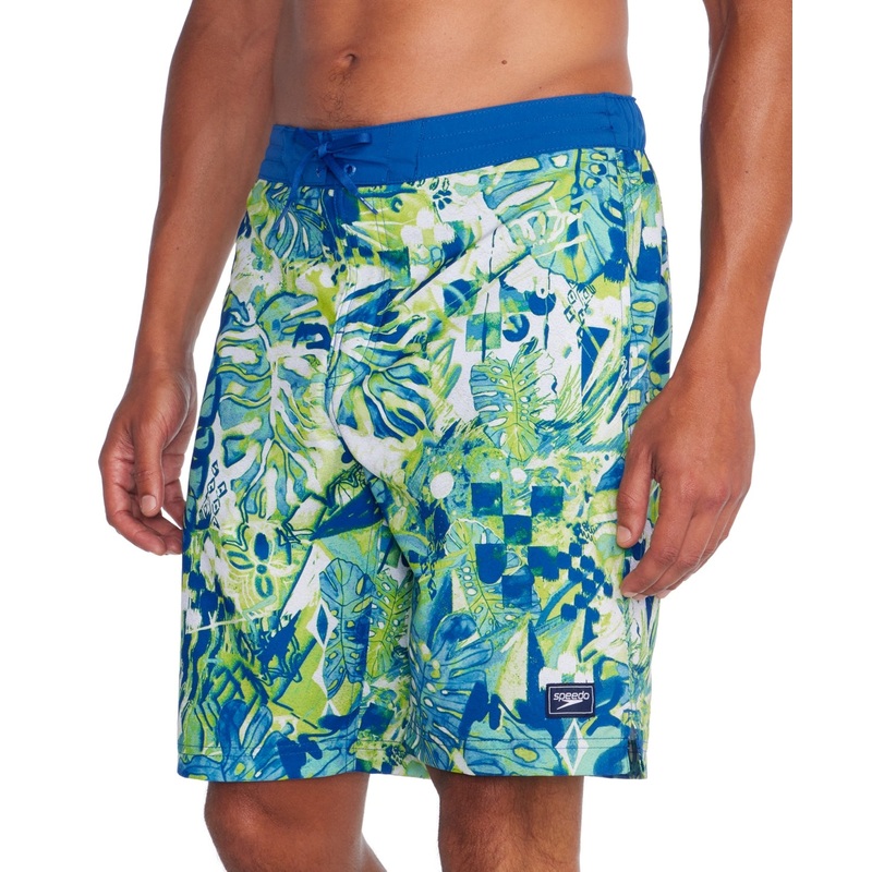 Speedo Mens Regular fit Board Shorts Swimwear XL / 9 Inseam Green