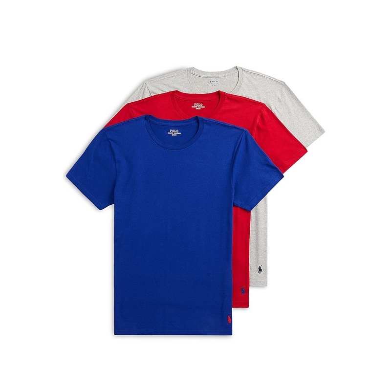 Polo Ralph Lauren Men's 3-Pk. Cotton Crewneck Undershirts T Shirt Medium