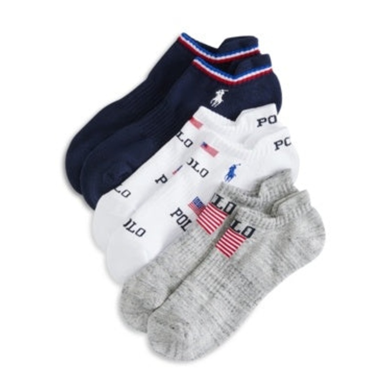 Polo Ralph Lauren Polo USA Low 3Pk Socks