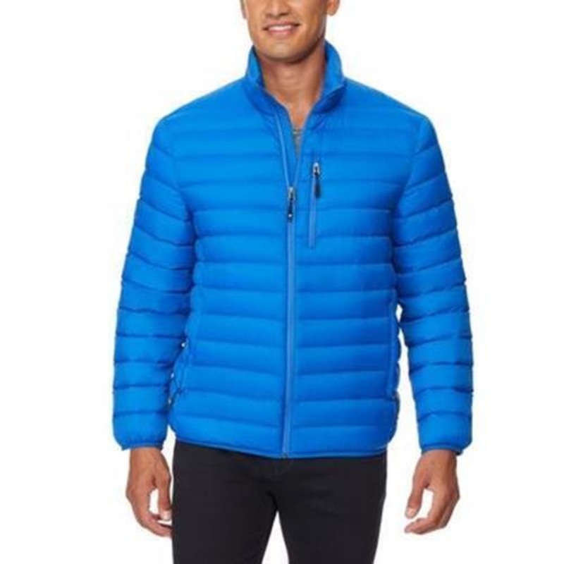 32 DEGREES Men's Down Packable Jacket 2XL XXL Turkish Sea Blue