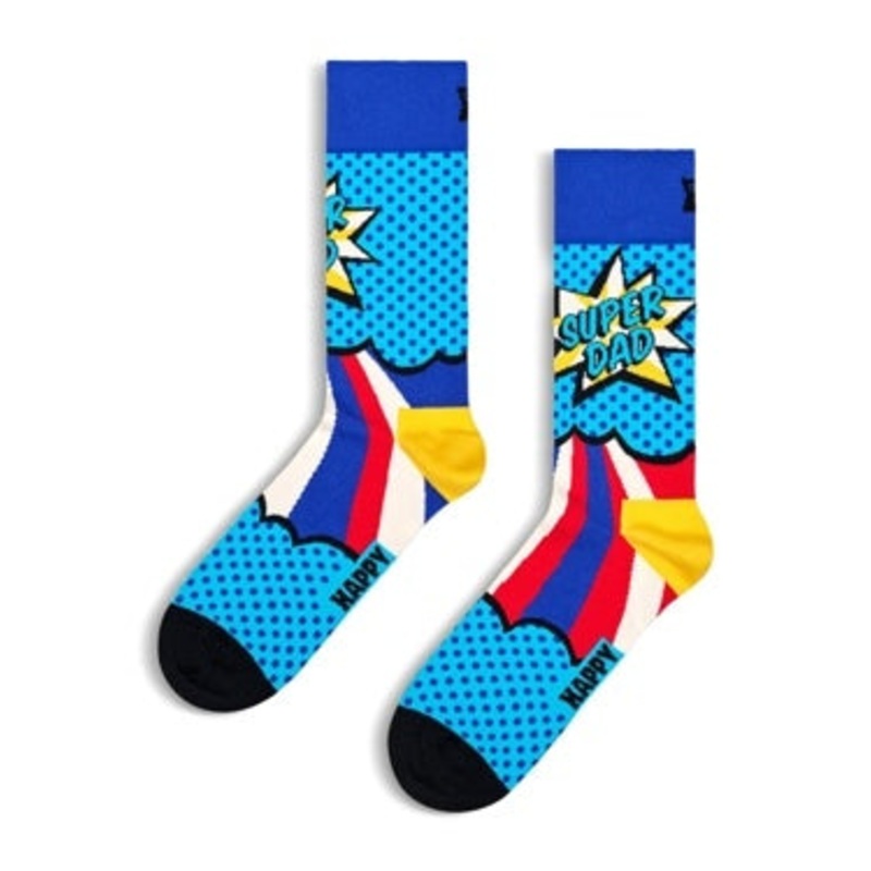 Happy Socks Men's Super Dad Socks