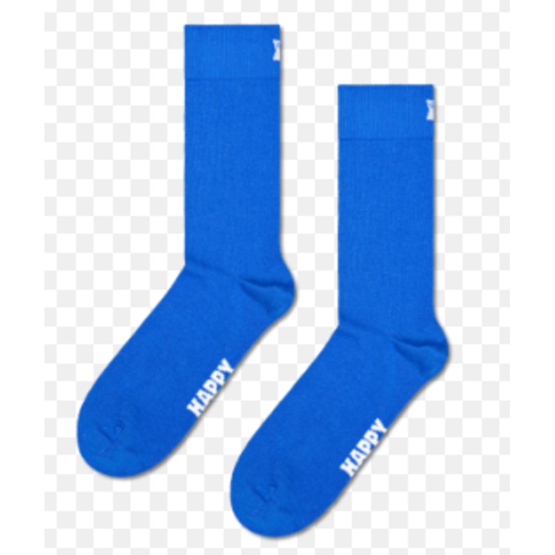 Happy Socks Mens Crew Socks One Size Blue
