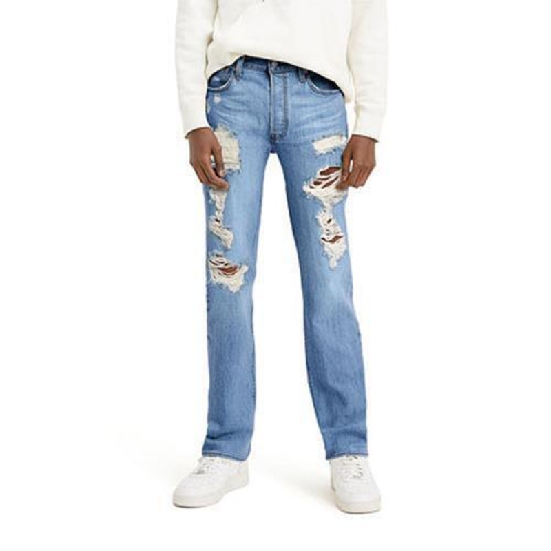 Levi's Men's 501 Original Fit Straight Fit Jeans 33 x 34 Blue