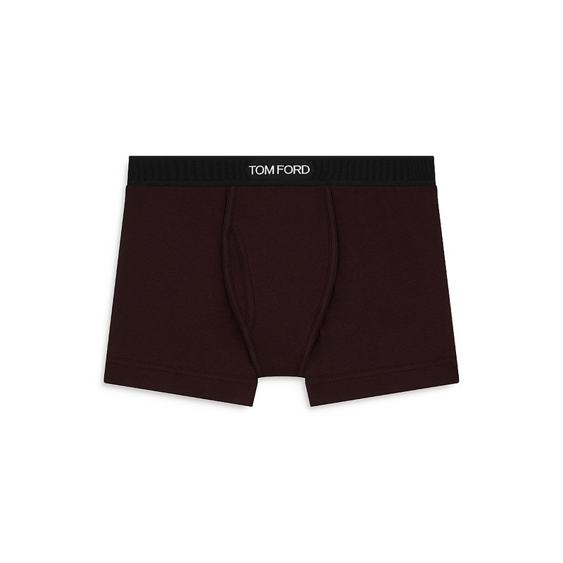 Tom Ford Mens  fit Boxer Briefs Underwear Large Purple Solid