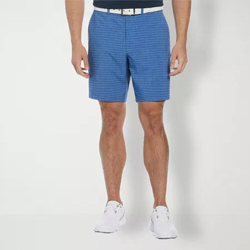 Pga Tour Mens Regular fit Golf Shorts Shorts 38 / 8 Blue Striped