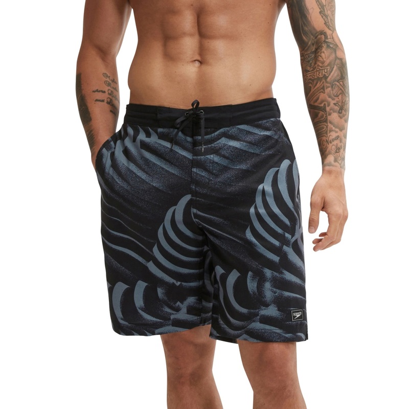 Speedo Mens Regular fit Board Shorts Swimwear Small 9 Inseam  Grey