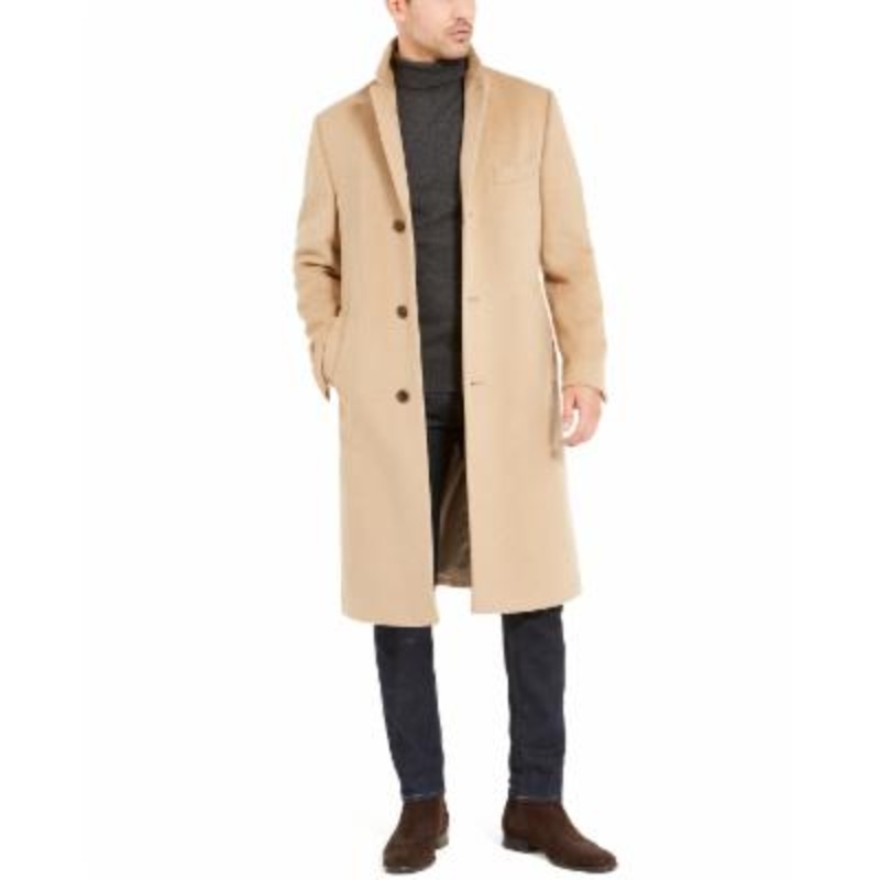 Lauren Ralph Lauren Mens Classic fit Overcoat Coat 38 S Beige