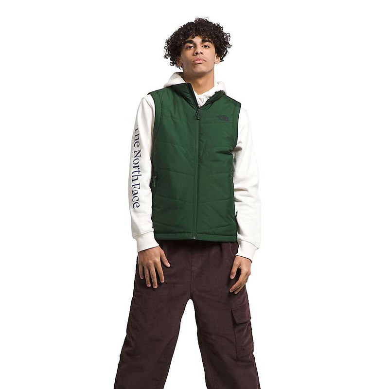 The North Face Men's Regular Fit Junction Insulated Vest Pine Needle Green Large