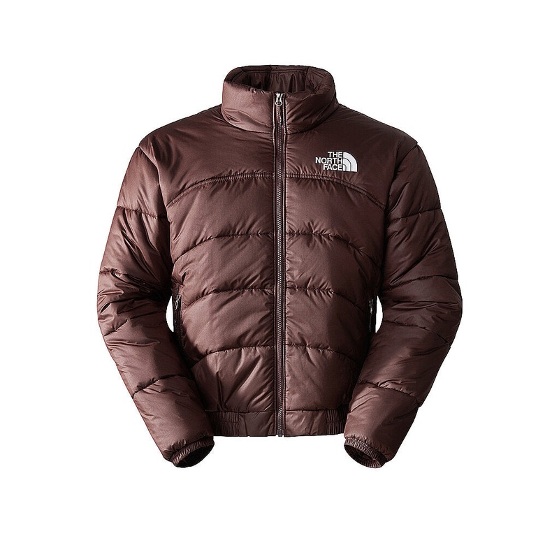 The North Face Mens Regular fit Puffer Jacket Coat Medium Brown Solid
